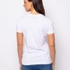 t shirt με τύπωμα 168Malla White