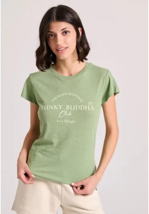 Γυναικείο t shirt με τύπωμα FBL009 162 04 Mineral Green (3)