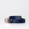 γυναικεία ζώνη eco leather 825Lilly Navy