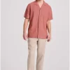 λινό casual chino παντελόνι FBM009 011 02 Beige (2)