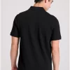 μπλούζα polo από βαμβάκι πικέ FBM009 001 11 Black