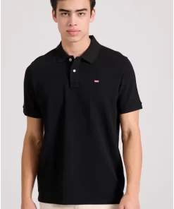 μπλούζα polo από βαμβάκι πικέ FBM009 001 11 Black (3)