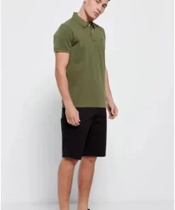 μπλούζα polo από βαμβάκι πικέ FBM009 001 11 Khaki (3)