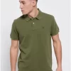 μπλούζα polo από βαμβάκι πικέ FBM009 001 11 Khaki (4)