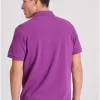 μπλούζα polo από βαμβάκι πικέ FBM009 001 11 Sunset Purple (4)