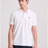 μπλούζα polo από βαμβάκι πικέ FBM009 001 11 White (3)