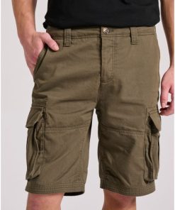 Comfort fit ανδρική cargo βερμούδα FBM009 031 03 Khaki