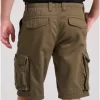 Comfort fit ανδρική cargo βερμούδα FBM009 031 03 Khaki (3)