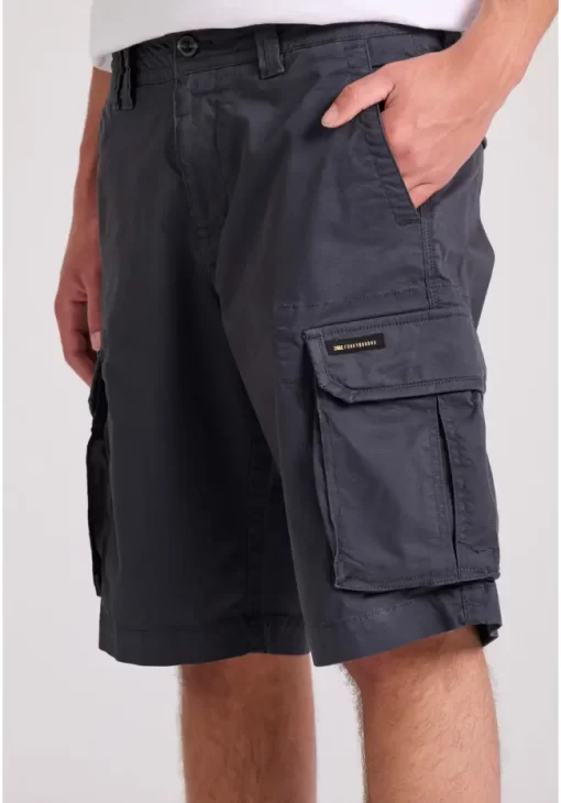 Loose fit ανδρική cargo βερμούδα FBM009 033 03 Anthracite (2)