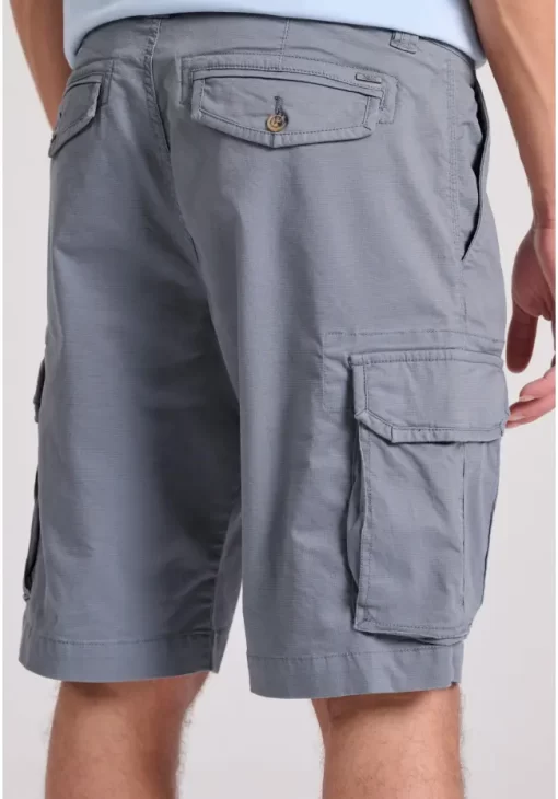 Loose fit ανδρική cargo βερμούδα FBM009 033 03 Storm Blue (4)