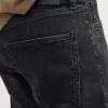 Regular fit jean σόρτς 12250177 Black Denim