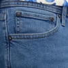 Relaxed fit jean βερμούδα 12256768 Blue Denim (2)