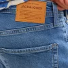 Relaxed fit jean βερμούδα 12256768 Blue Denim (3)