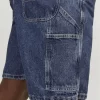 loose fit jean βερμούδα 122252713 Blue Denim (4)