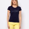 t shirt με τύπωμα 155Mabie Navy