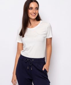 t shirt με τύπωμα 164Mirka White