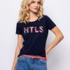 t shirt με τύπωμα 168Malla Navy (3)