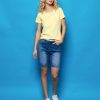 t shirt με τύπωμα 173Manda Yellow