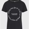 Γυναικείο t shirt με τύπωμα FBL009 148 04 Black