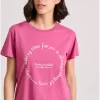 Γυναικείο t shirt με τύπωμα FBL009 148 04 Rose (2)