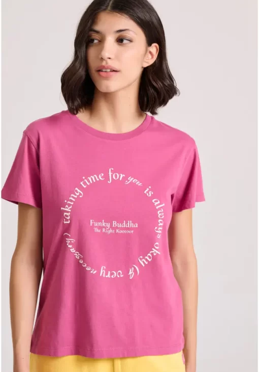 Γυναικείο t shirt με τύπωμα FBL009 148 04 Rose (2)