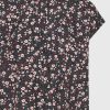 Γυναικείο πουκάμισο με all over floral τύπωμα FBL009 112 05 Black (2)