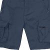 Comfort fit ανδρική cargo βερμούδα Msho 707 Stone Blue