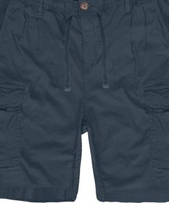 Comfort fit ανδρική cargo βερμούδα Msho 723 Stone Blue