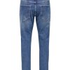 jean παντελόνι tapered 22029360 Medium Blue Denim (2)