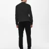 παντελόνι chinos με πιέτες 22016775 Black (2)