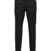 παντελόνι chinos με πιέτες 22016775 Black (3)