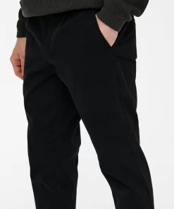 παντελόνι chinos με πιέτες 22016775 Black (4)