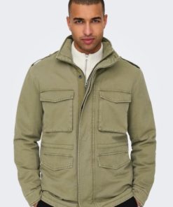 jacket 22030488 Olive Night