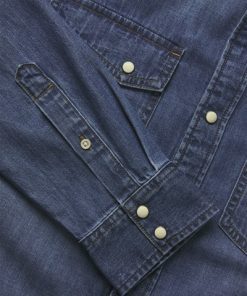 jean πουκάμισο 12261895 Blue Denim (2)