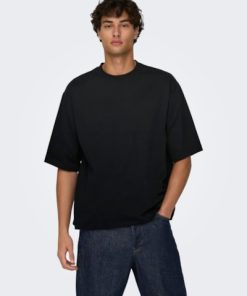 oversize t shirt 22027787 Black