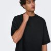 oversize t shirt 22027787 Black (4)