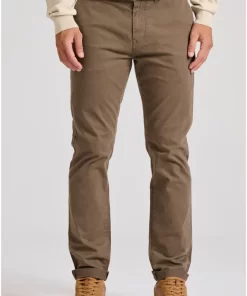 Chinos Παντελόνι Comfort Stretch FBM010 001 02 L.T Coffe (4)