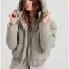 Puffer μπουφάν με αποσπώμενη κουκούλα FBL010 106 01 Grey (3)