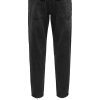 jean παντελόνι cropped tapered 22031795 Washed Black Denim (2)