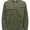 ONSDIEGO TWILL LS CHORE OVERSHIRT