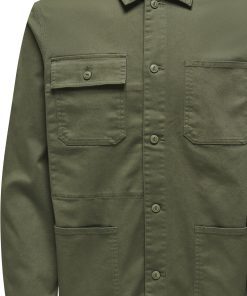 ONSDIEGO TWILL LS CHORE OVERSHIRT