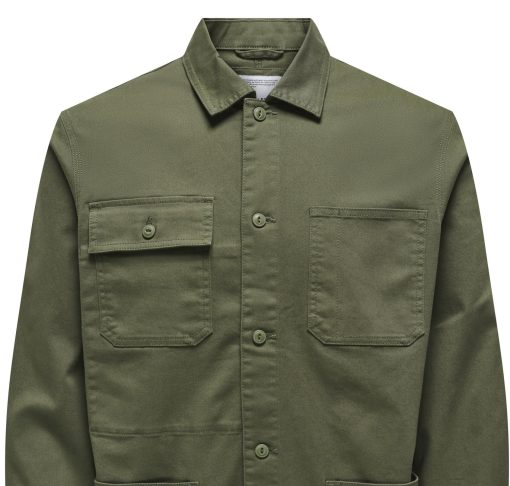 ONSDIEGO TWILL LS CHORE OVERSHIRT