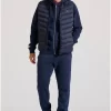 Αμάνικο καπιτονέ puffer μπουφάν FBM010 001 01 Navy (2)