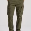 Ανδρικό comfort cargo παντελόνι FBM010 002 02 Dusty Olive