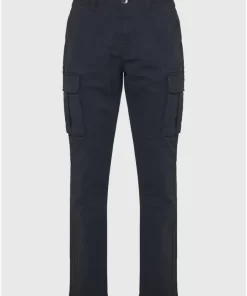 Ανδρικό comfort cargo παντελόνι FBM010 002 02 Navy