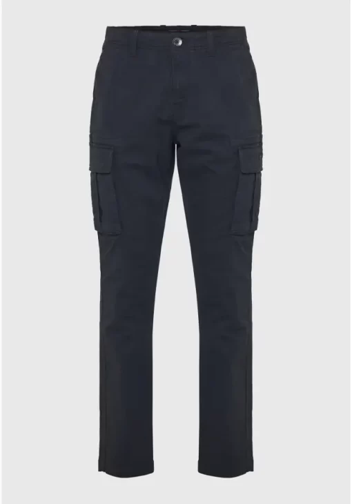 Ανδρικό comfort cargo παντελόνι FBM010 002 02 Navy