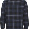 Ανδρικό καρό flannel πουκάμισο 20717536194024 Blue