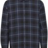 Ανδρικό καρό flannel πουκάμισο 20717536194024 Blue (3)