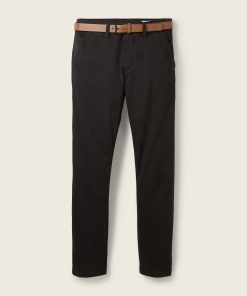 Παντελόνι chinos με ζώνη 100825329999 Black