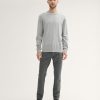 Παντελόνι slim chino Jersey Travis 104485335951 Grey (3)